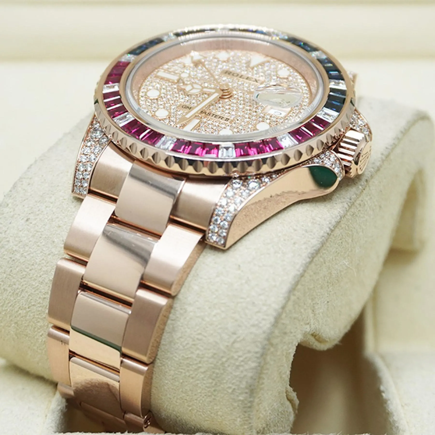 RLX GMT-Master II 40mm 126755SARU-PAVE