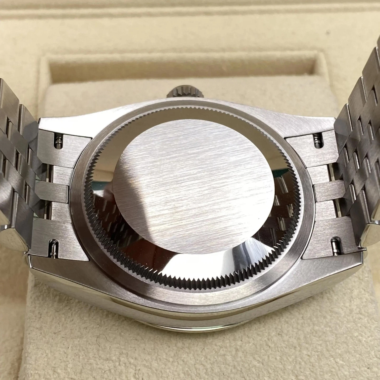 RLX  Datejust 36mm 126200 Stainless Steel Black Dial Jubilee Watch