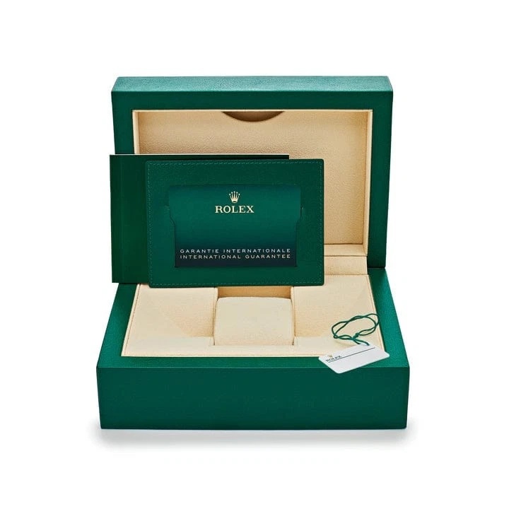 RLX Day-Date 40mm Silver Roman Dial and Diamond Bezel Yellow Gold President Bracelet 228348RBR-0007