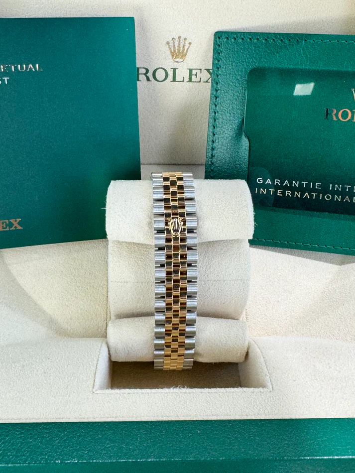 RLX Datejust m278273-0001/0002 31mm White Dial Stainless Steel and Yellow Gold Oyster Watch