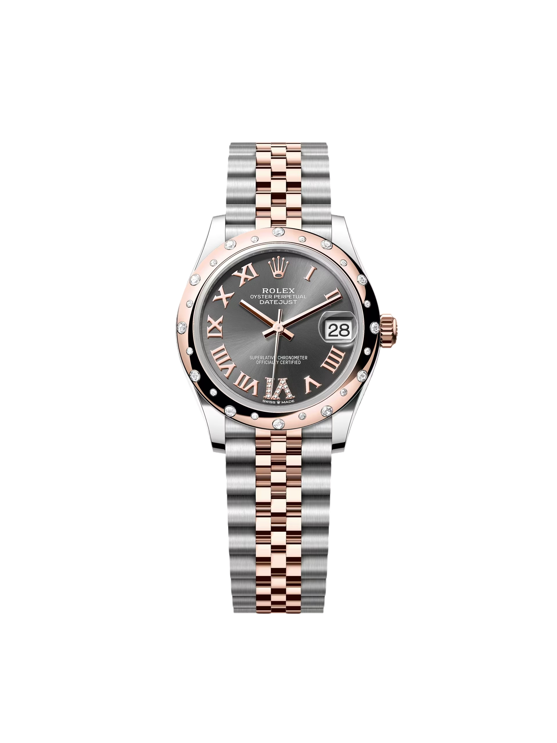 RLX Datejust m278341-0029/0030 Slate Dial 31mm Dial Oyster Bracelet