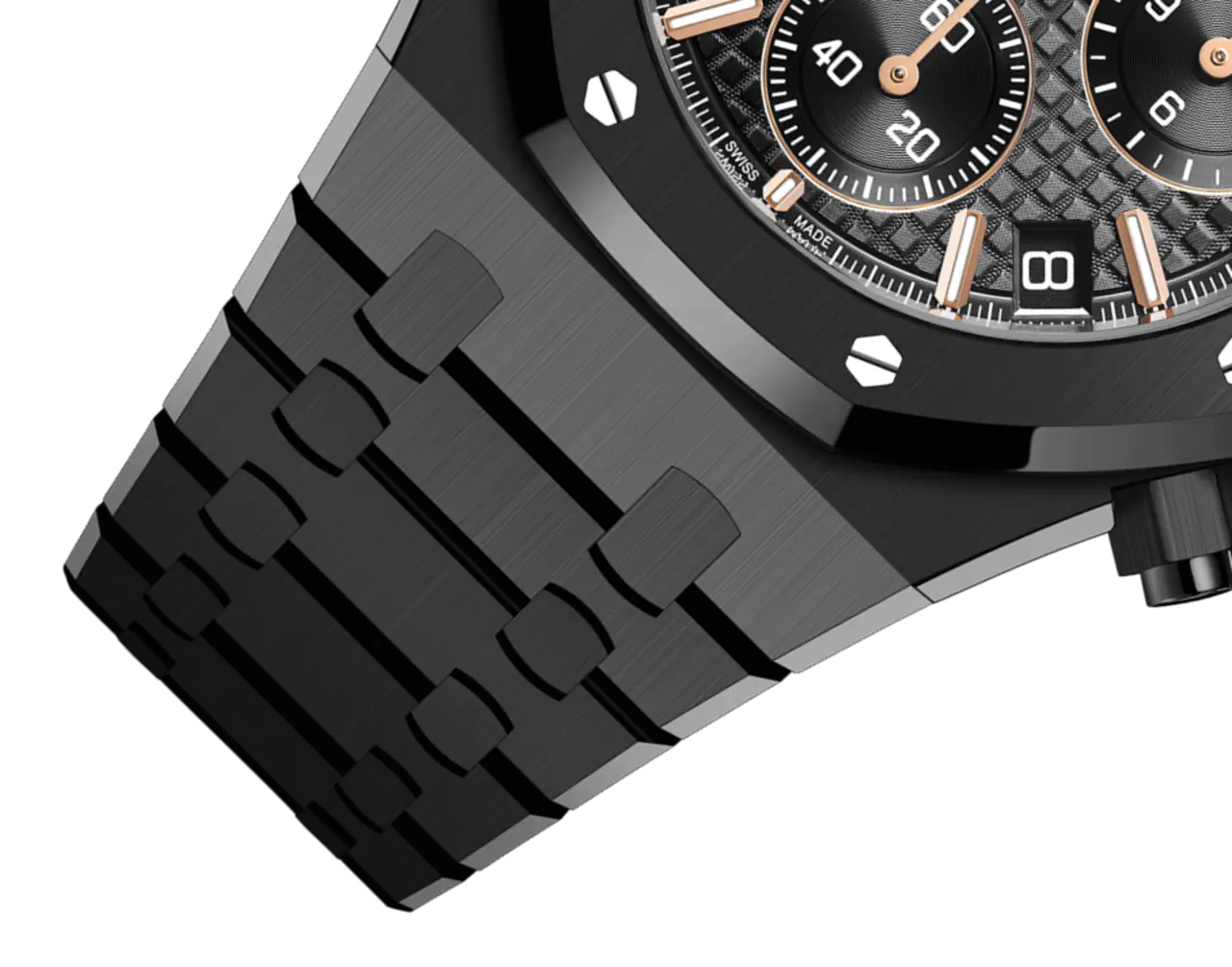 A&P ROYAL OAK Black Ceramic CHRONOGRAPH 41mm