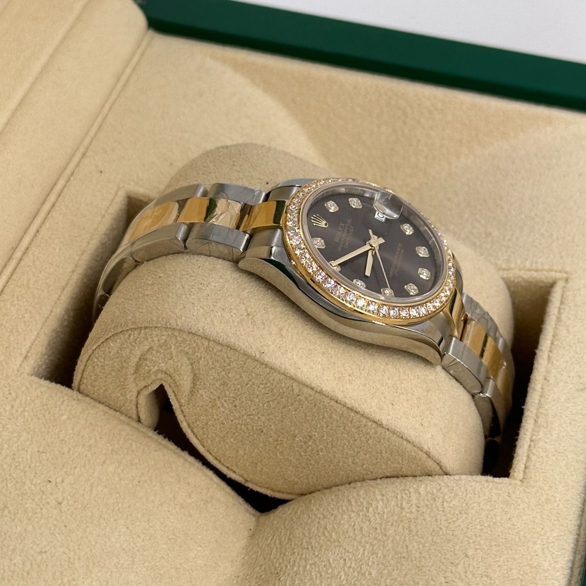 RLX Datejust m278383RBR-0021/0022 31mm Dark Grey Dial Oyster Bracelet