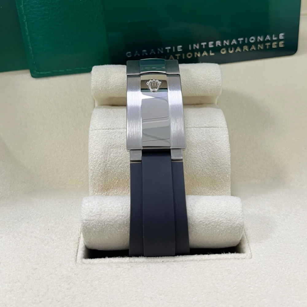 RLX  Sky-Dweller 42mm White Gold Black Dial Oysterflex - 336239