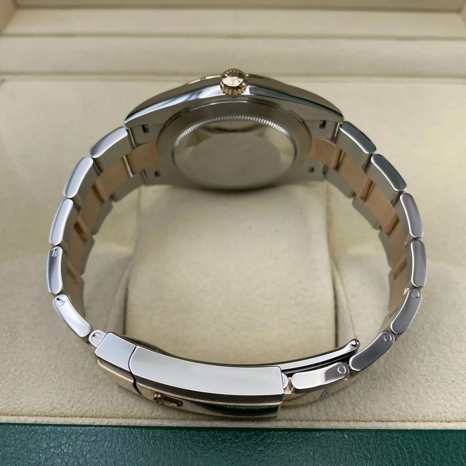 RLX Datejust 41mm 126301 Chocolate Diamond Jubilee Steel and Everose Gold Watch