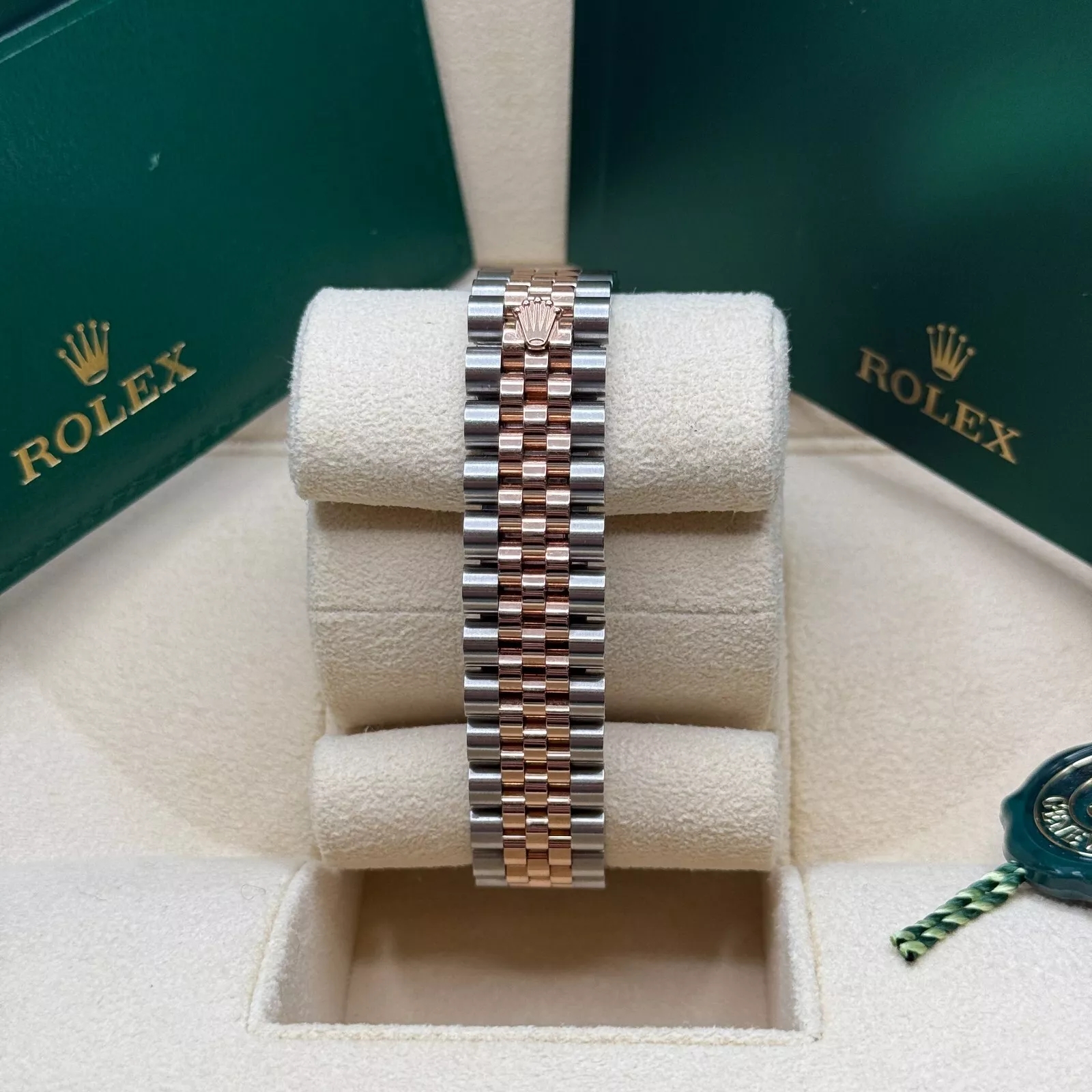 RLX Datejust m278381-0015/0016 Silver Diamond Dial Diamond-Set Bezel 31mm