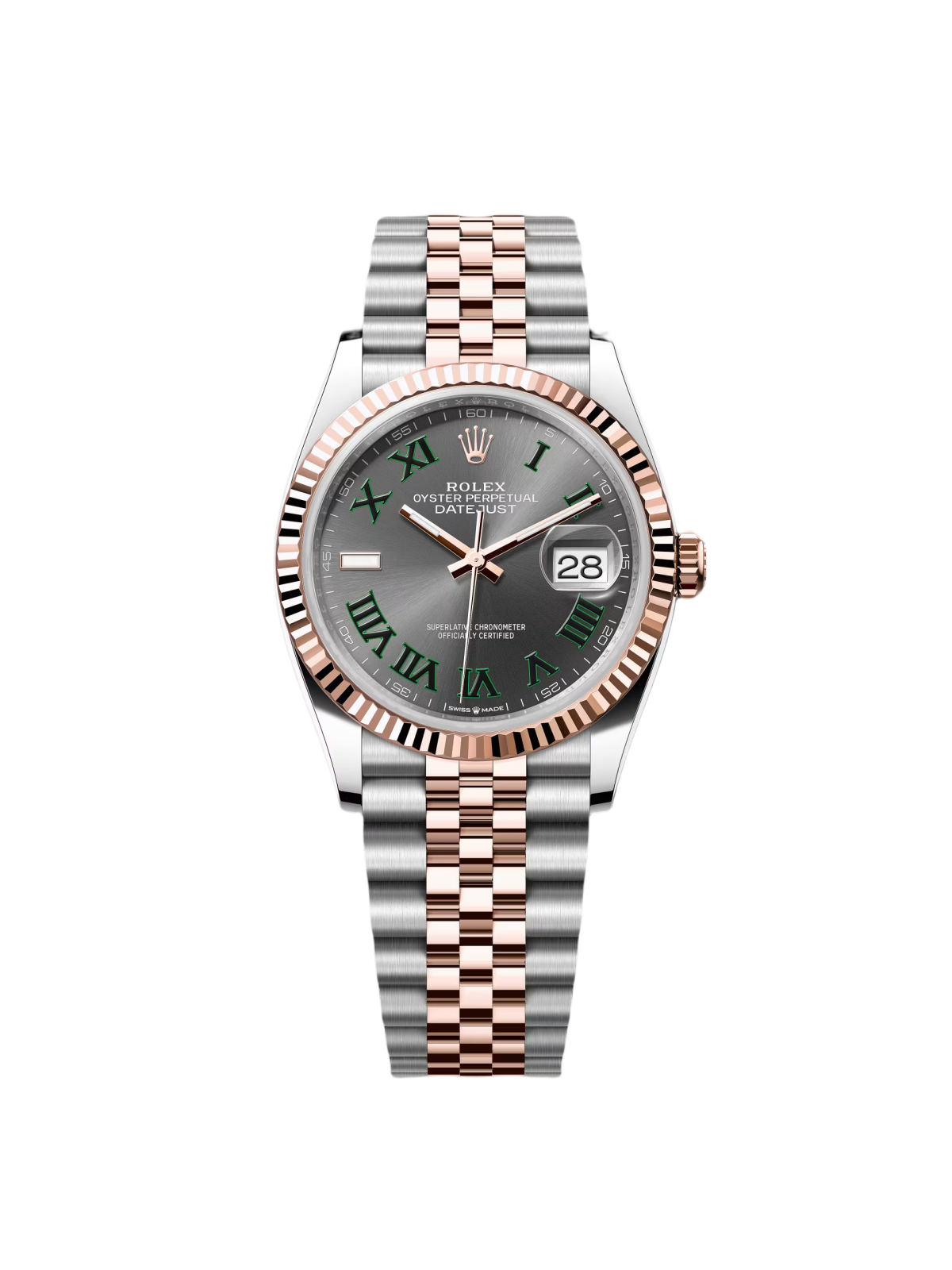 RLX  Datejust 36mm 126231 Slate Dial Oyster Bracelet Watch