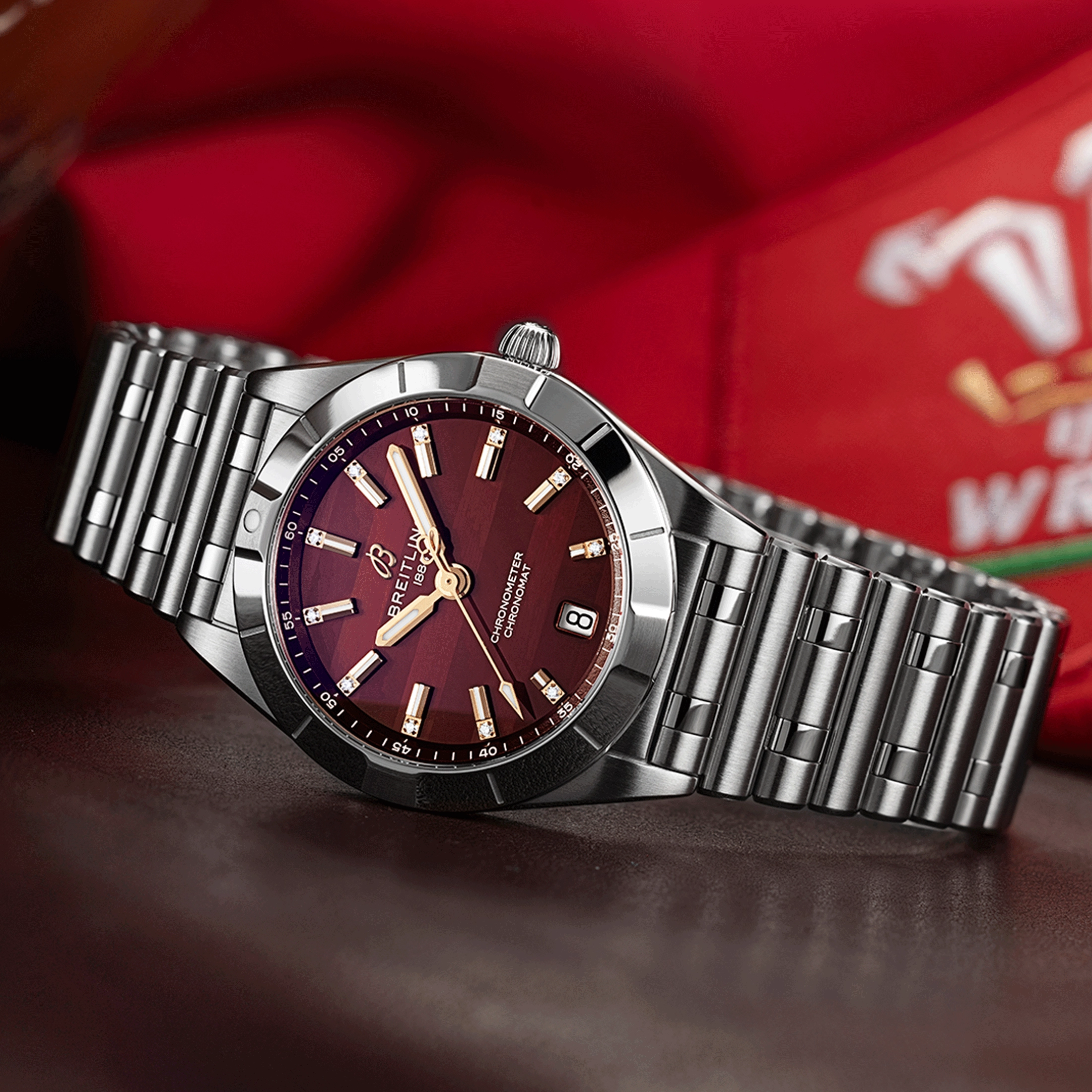 Breitling Chronomat 32mm Six Nations Wales A773108A1K1A1