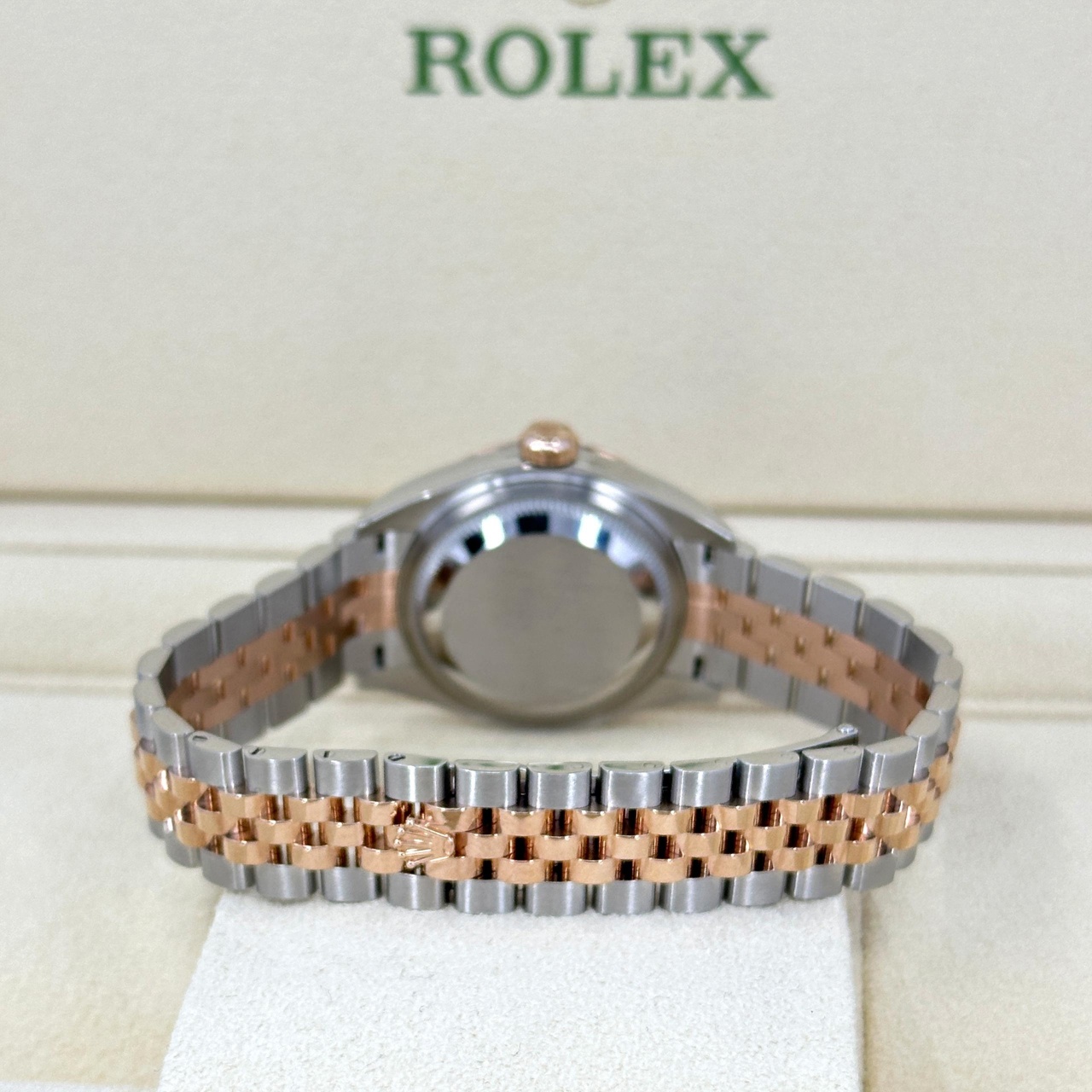 RLX Lady-Datejust 28mm 279171 Chocolate Roman Oyster Stainless Steel and Rose Gold