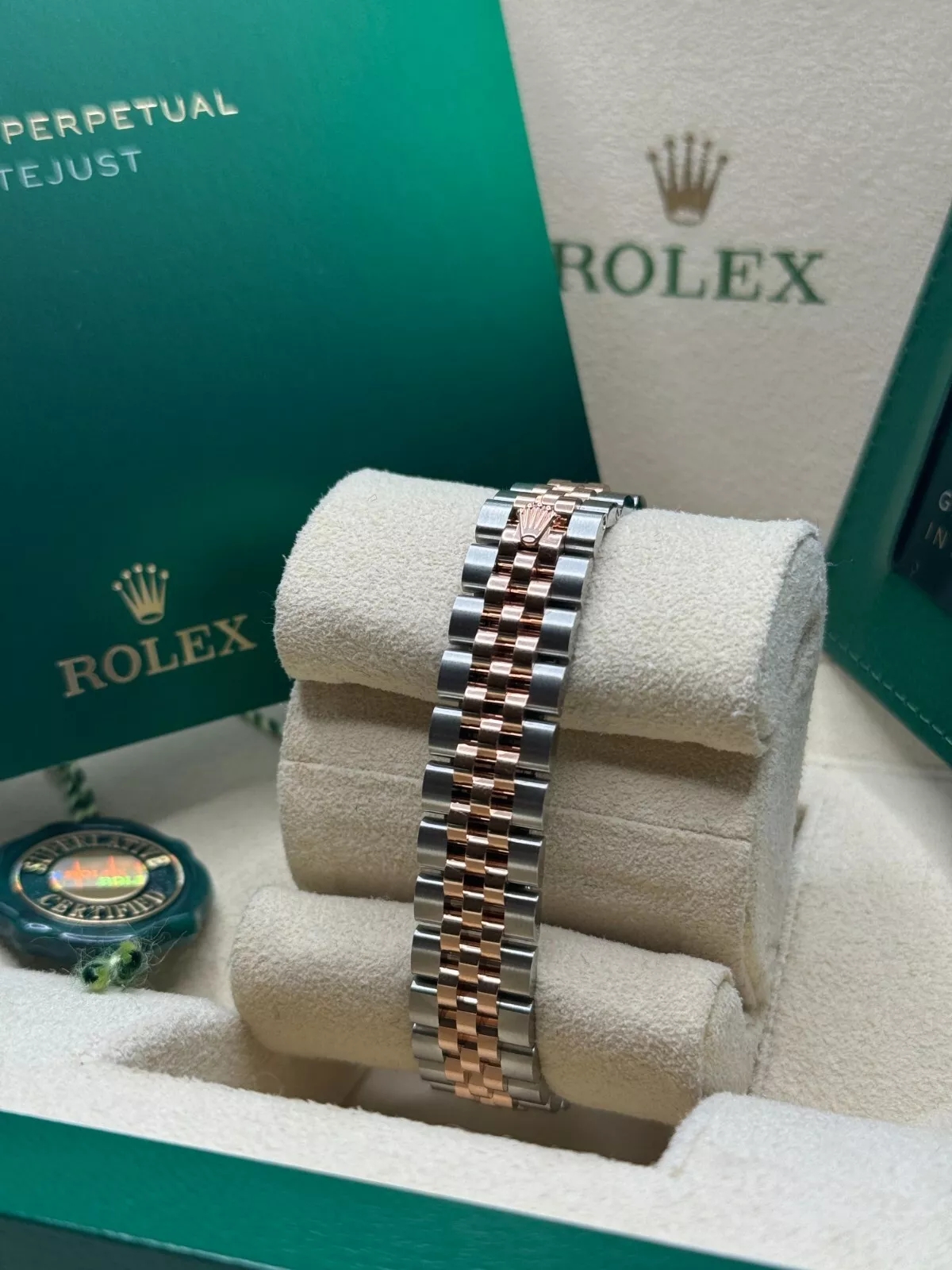 RLX Lady-Datejust 28mm 279381RBR Chocolate Roman Dial Oyster Bracelet