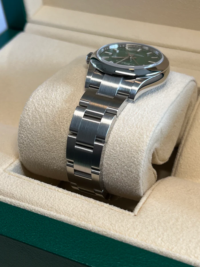 RLX Oyster Perpetual 31mm 277200-0006 Green Dial Oyster Bracelet Watch