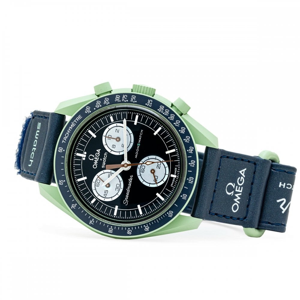 Swatch x Omega SO33G100 Bioceramic Moonswatch Mission to Earth