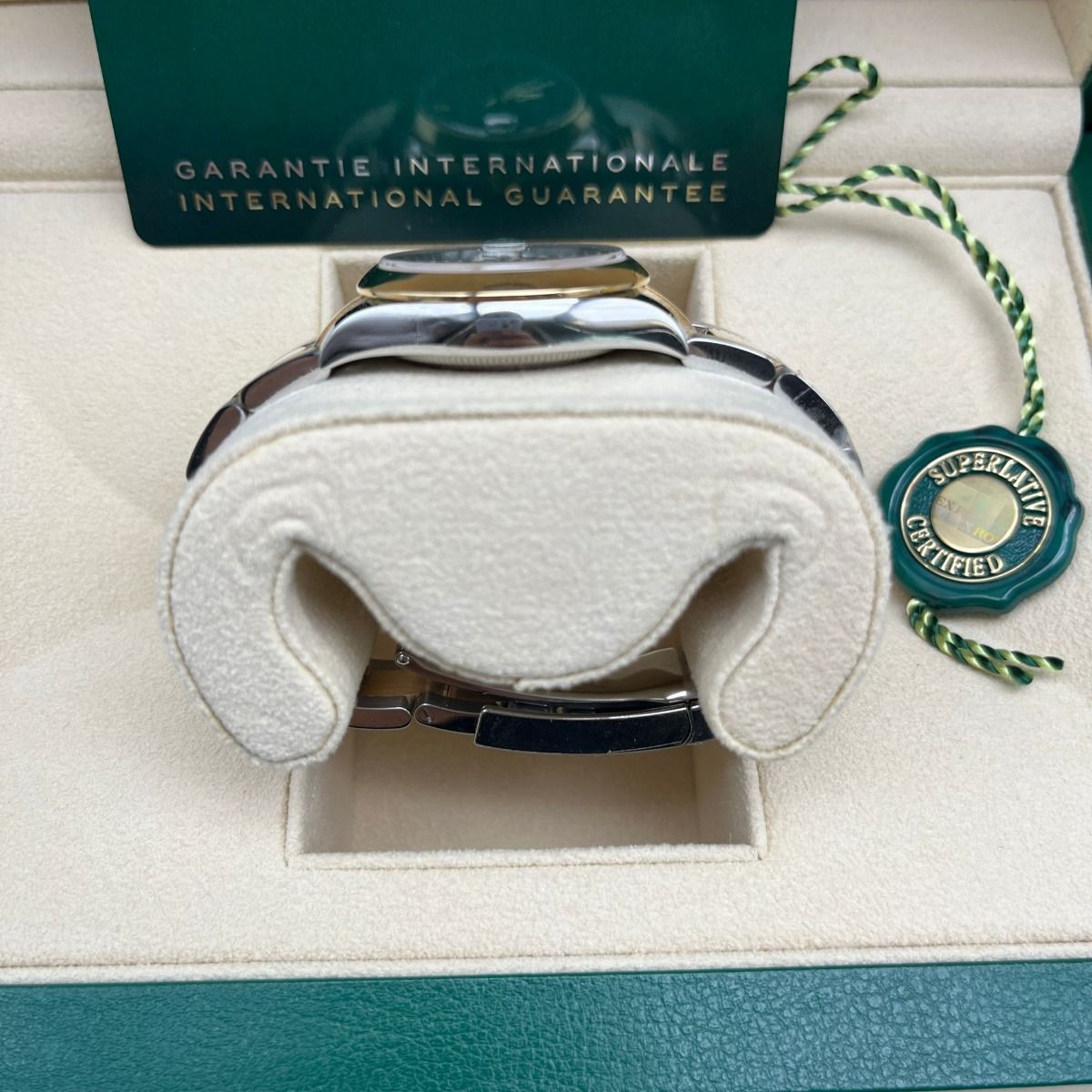 RLX Datejust m278243-0031/0032 31mm Green Dial watch