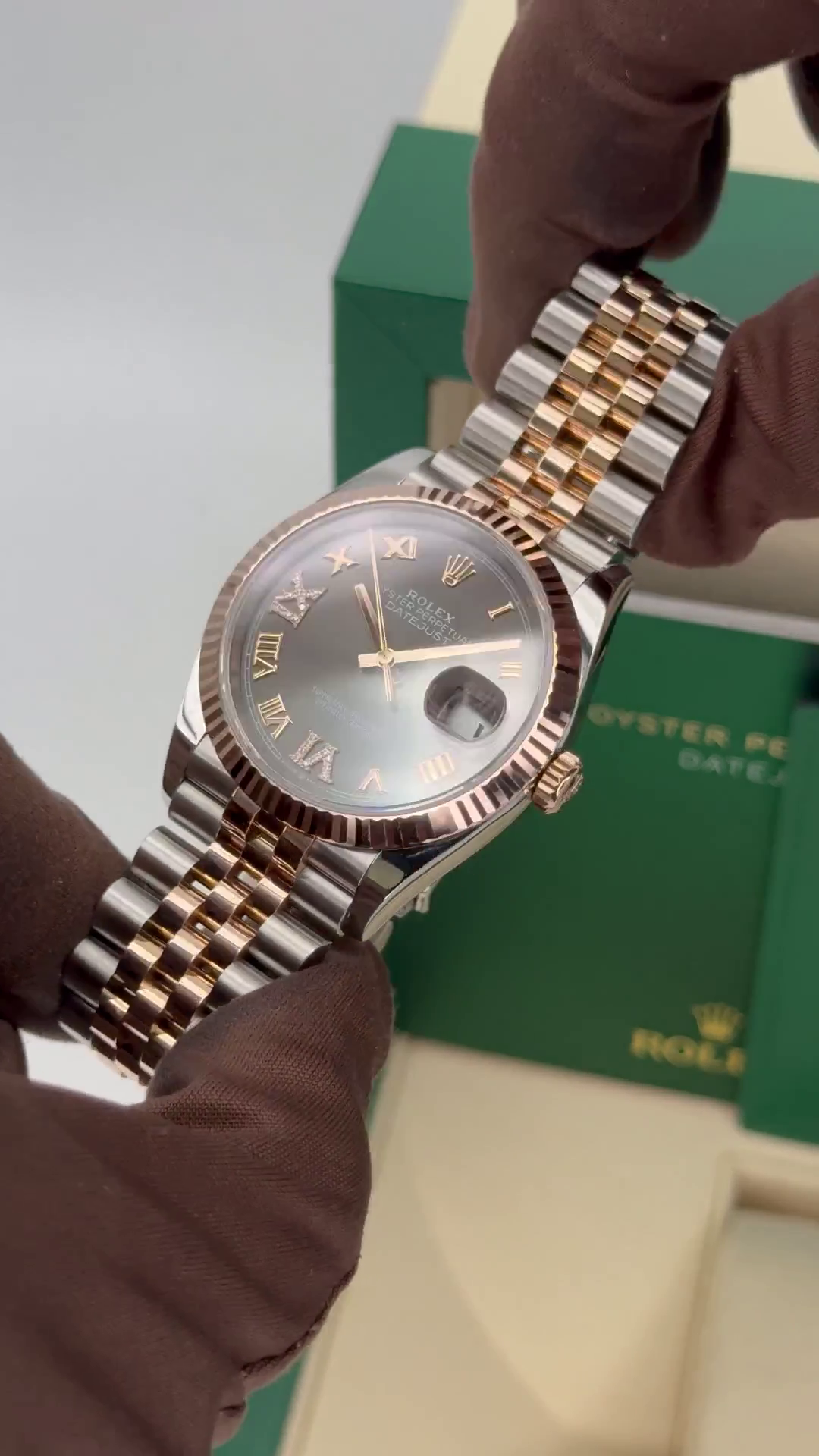 RLX  Datejust 36mm 126231 Slate Dial Jubilee Bracelet