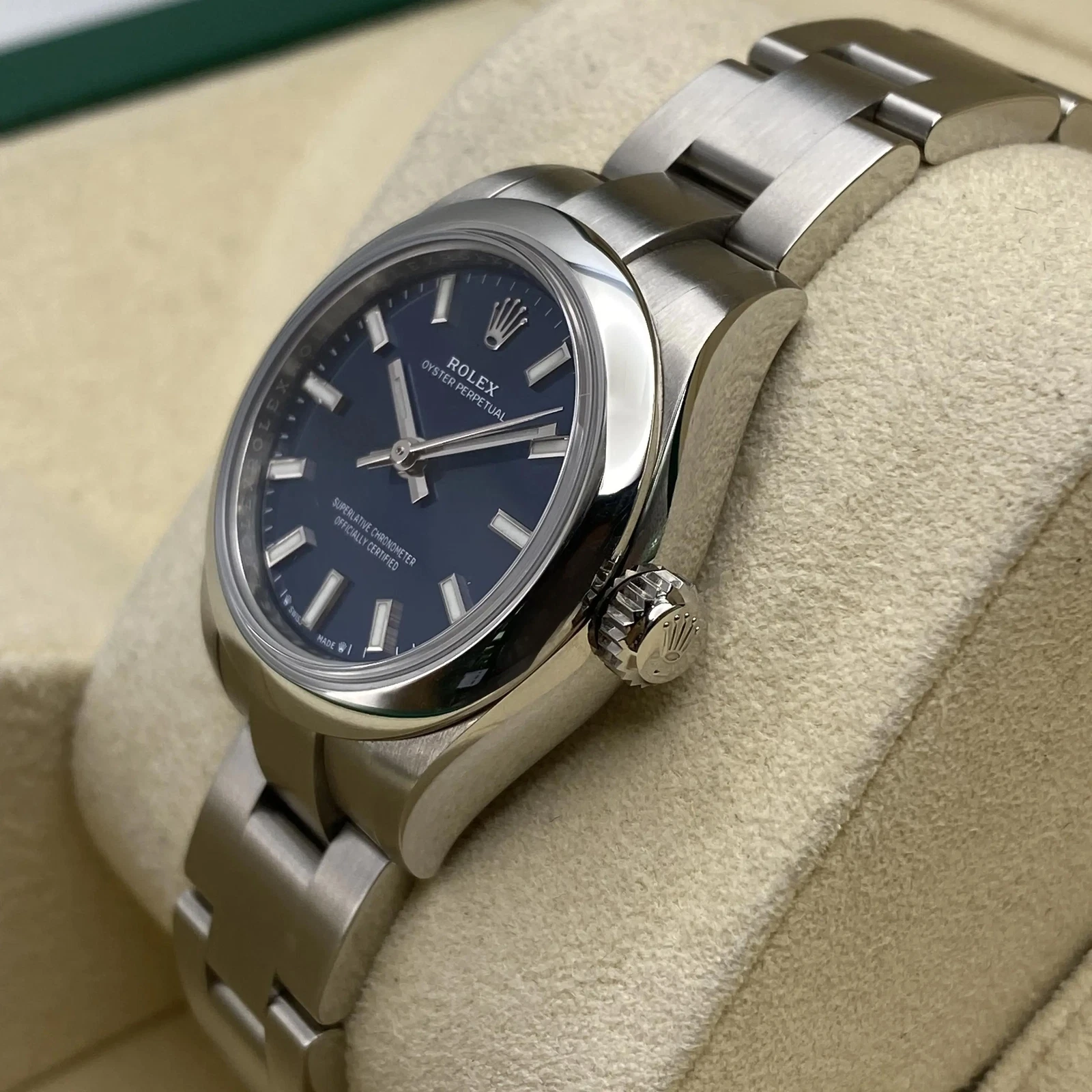 RLX Oyster Perpetual 31mm 277200-0017 Blue Dial Oyster Bracelet Watch