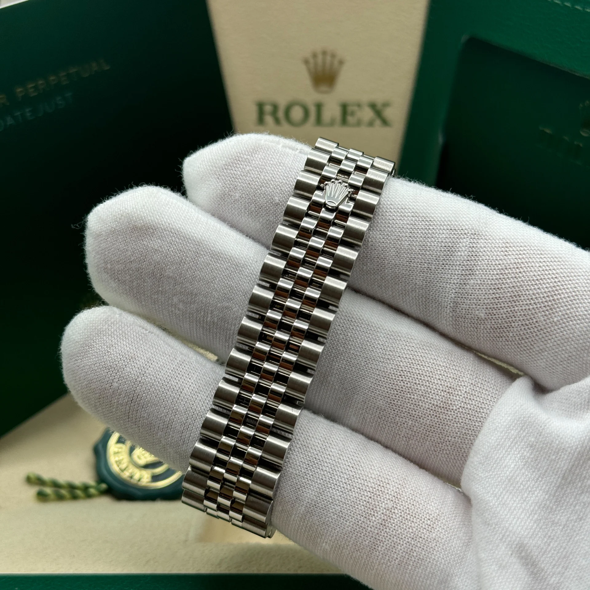 RLX Datejust m278274-0035/0036 Azzurro Blue Dial Oyster Watch