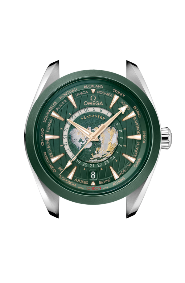 OMEGA SEAMASTER AQUA TERRA 150M CO‐AXIAL MASTER CHRONOMETER GMT WORLDTIMER 43 MM