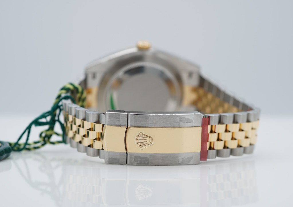 RLX  Datejust 41mm Swiss Replica Watch | Two Tone Jubilee Bracele Champagne Fluted Dial Ref 126333