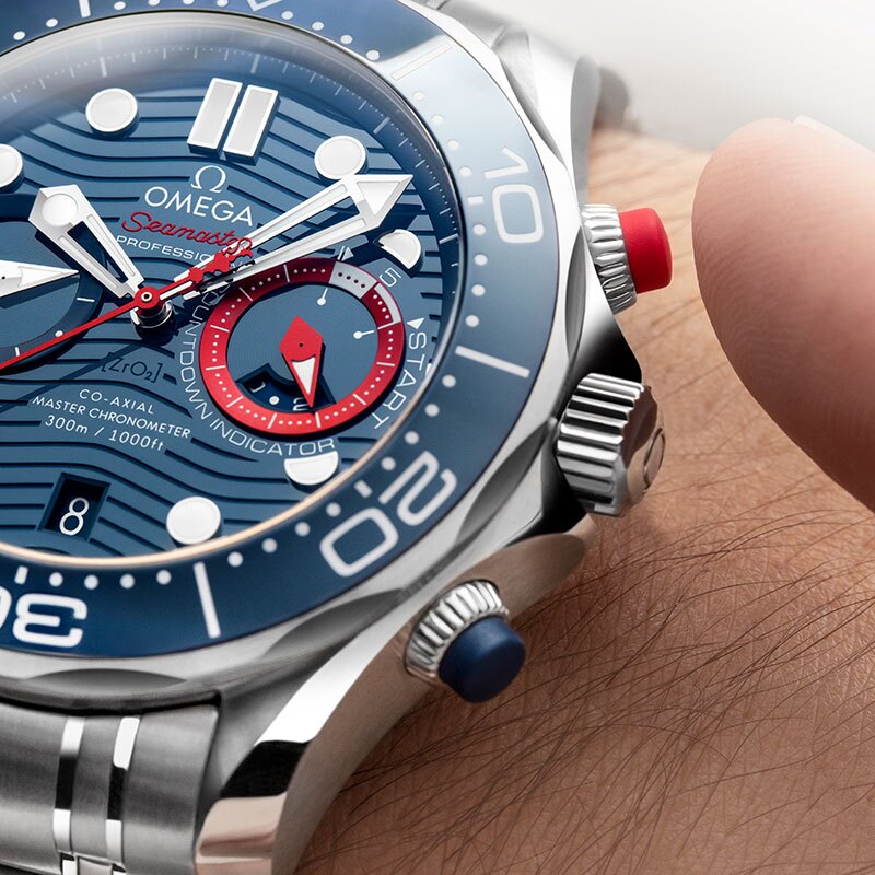 OMEGA DIVER 300M CO‐AXIAL MASTER CHRONOMETER CHRONOGRAPH 44 MM America's Cup