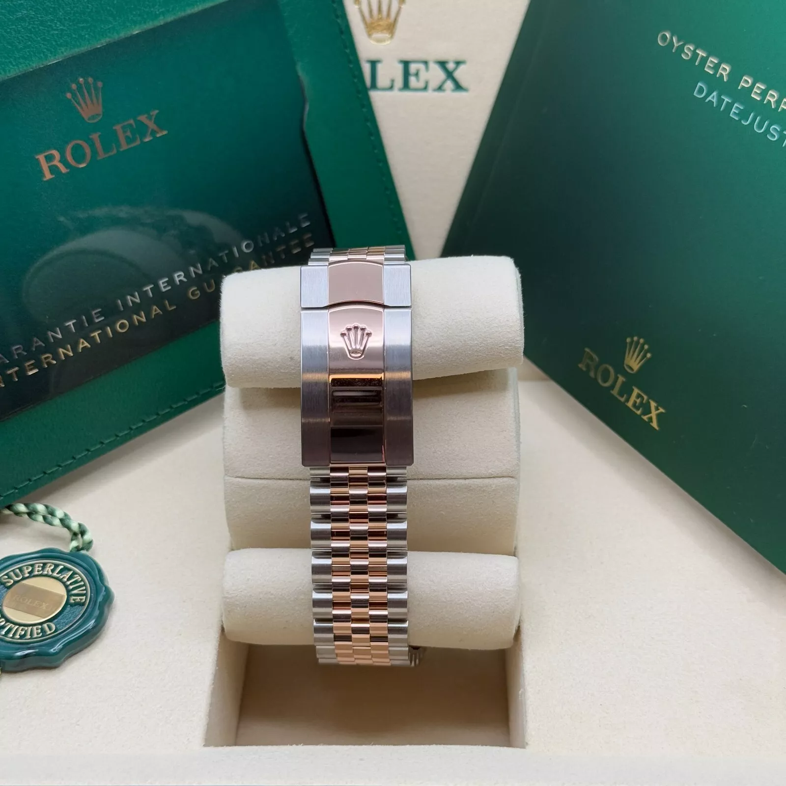 RLX Datejust 41mm 126331 Oyster Band Steel and Everose Gold Men’s Watch