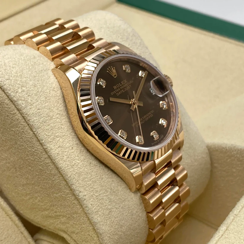 RLX Datejust m278275-0010 Chocolate 31mm Dial