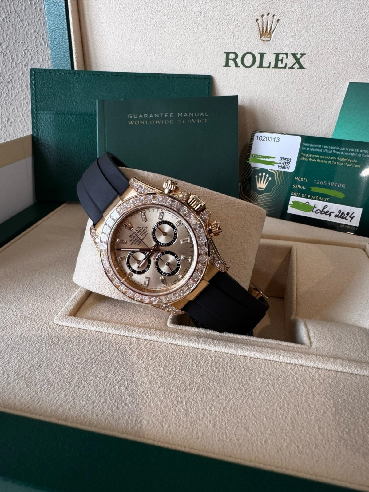 RLX Cosmograph Daytona 126538TBR 40mm