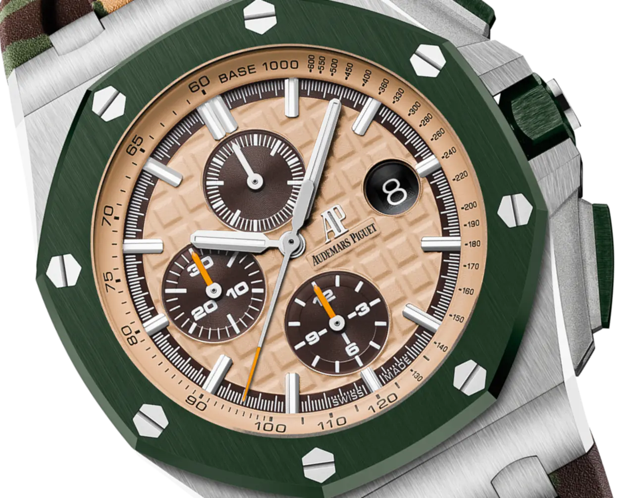 A&P OFFSHORE Beige Camouflage Dial CHRONOGRAPH 44mm