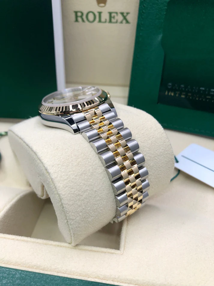 RLX Datejust m278273-0003/0004 31mm Silver Dial Stainless Steel and Yellow Gold Oyster Watch