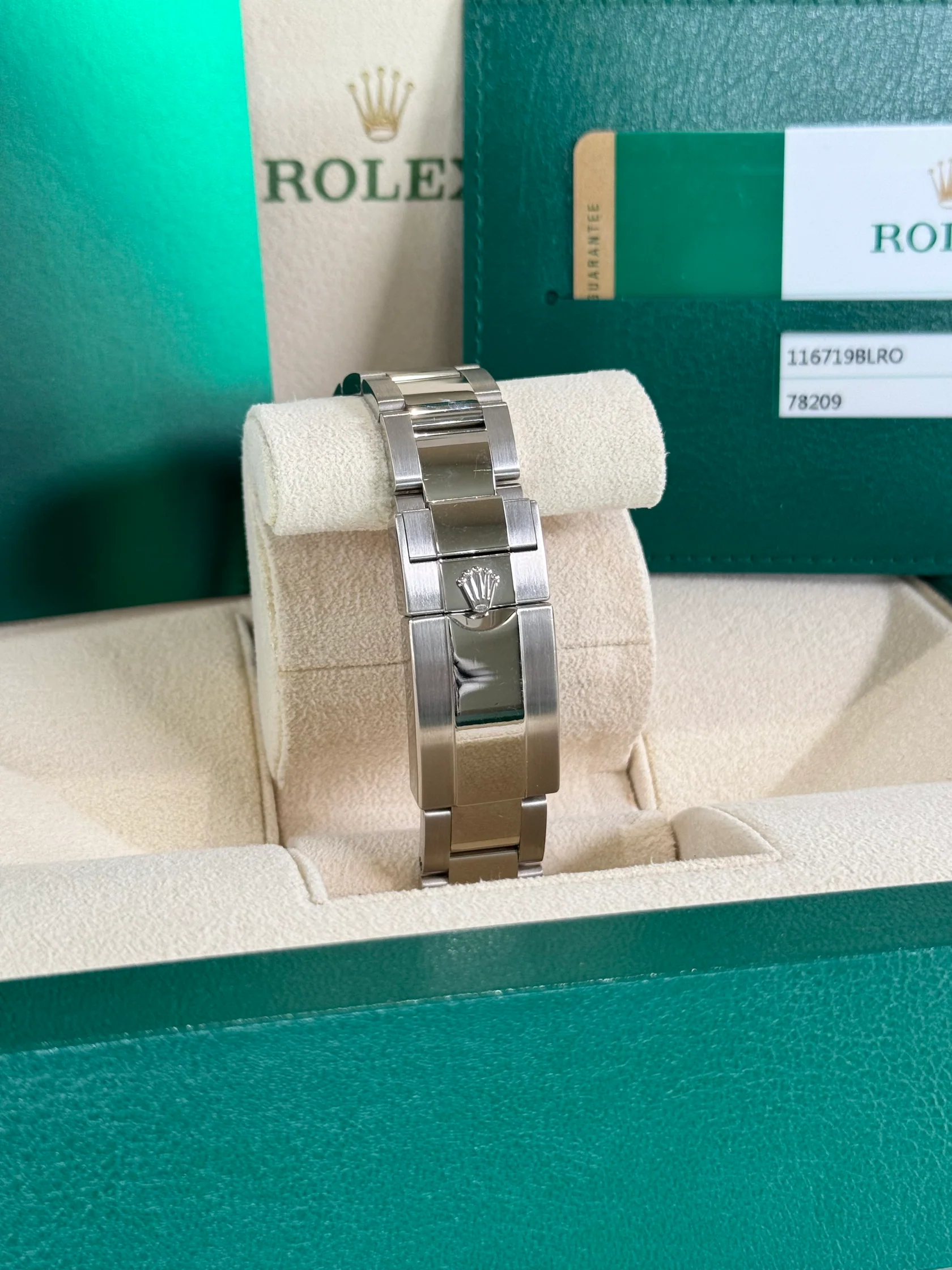 RLX  GMT-Master II 116719BLRO 40mm