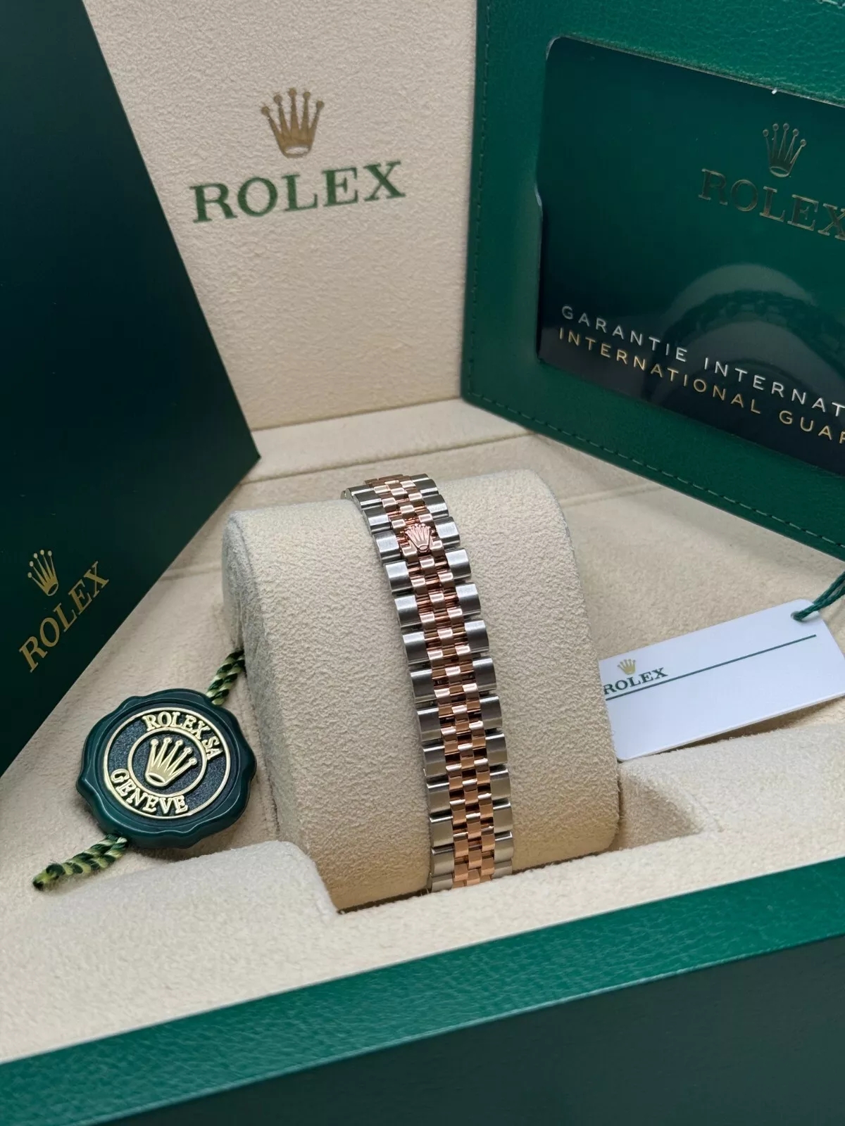RLX Lady-Datejust 28mm 279381RBR Chocolate Diamond Dial Oyster Bracelet