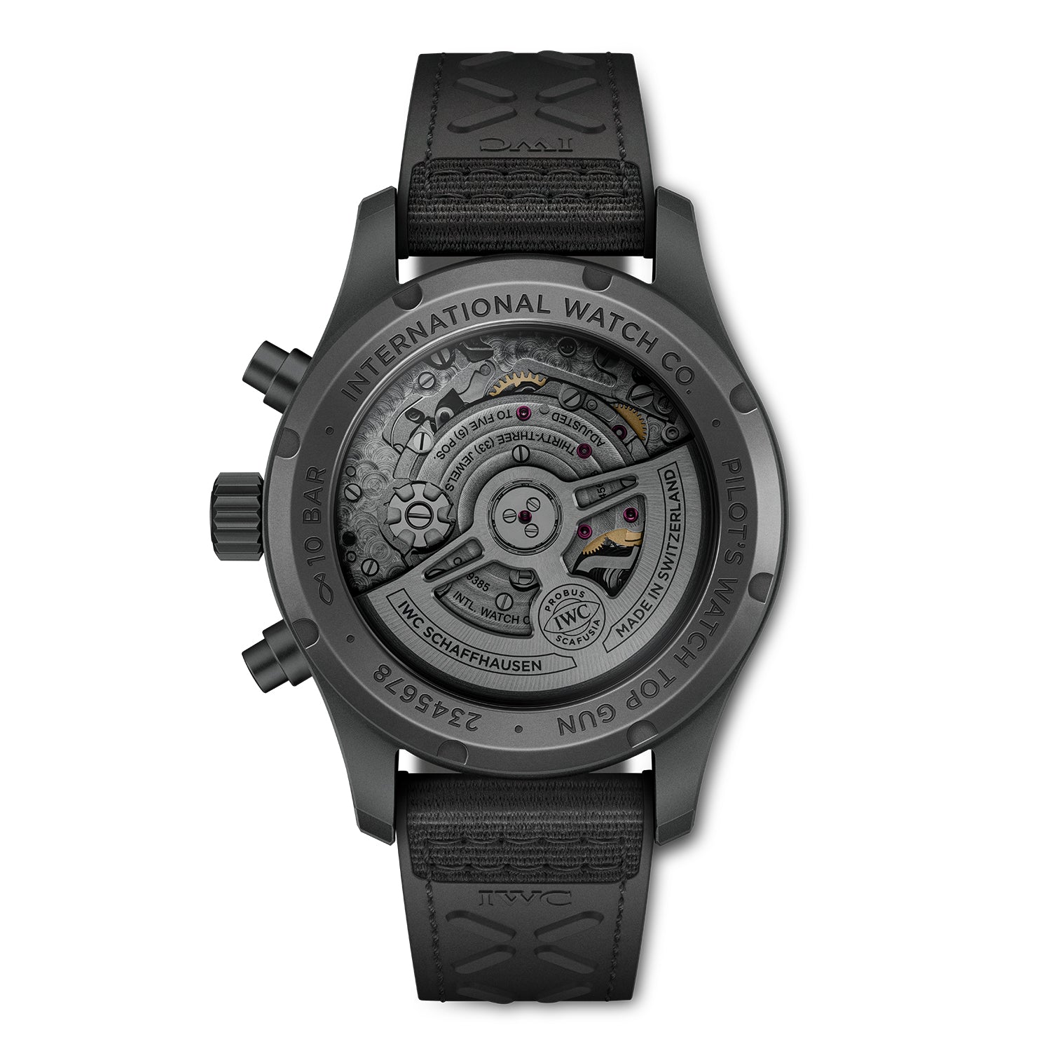 【Top replica】IWC-Pilot's Watch Chronograph 41 TOP GUN Ceratanium (IW388106)