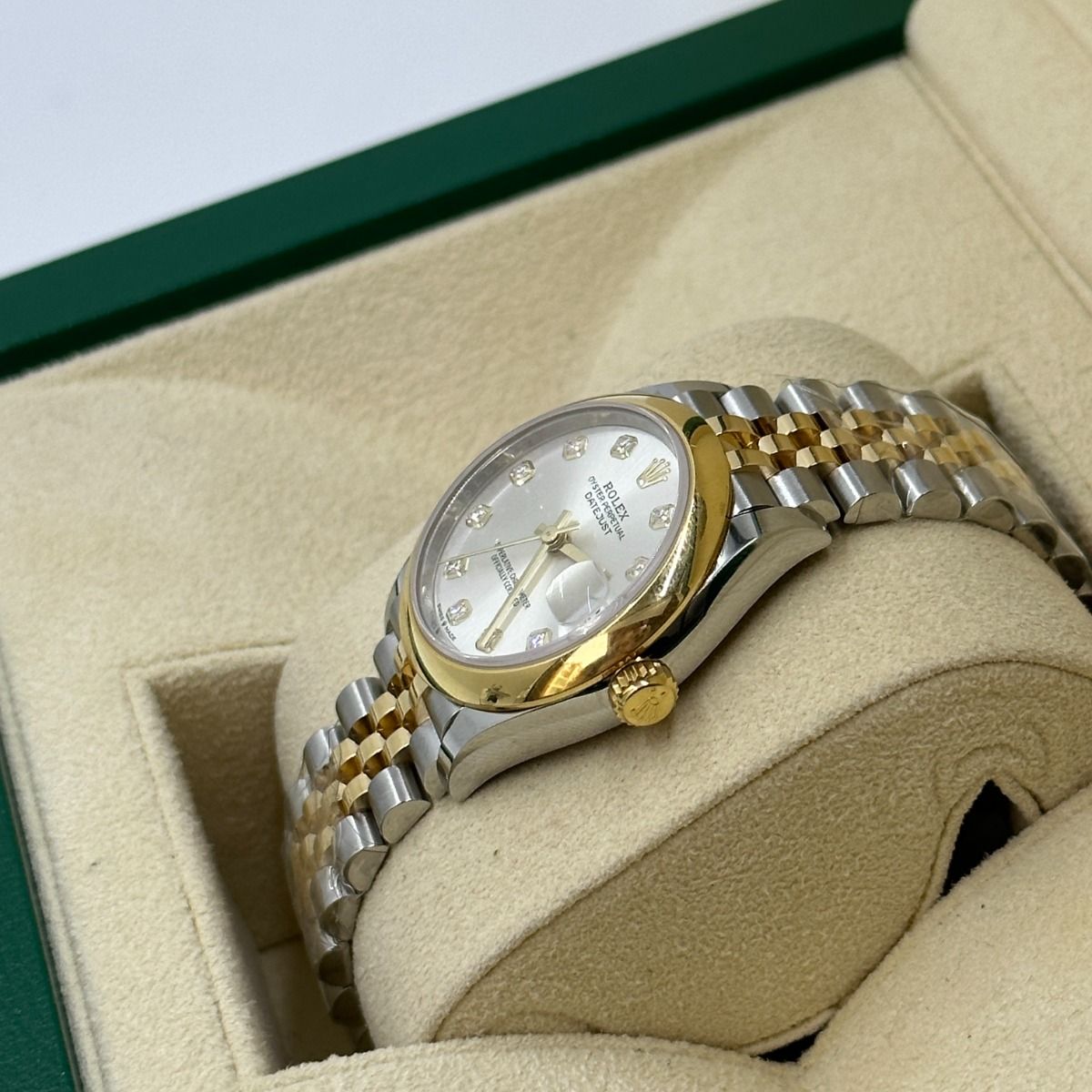 RLX Datejust m278243-0019/0020 31mm Silver Dial Yellow Rolesor Oyster Watch