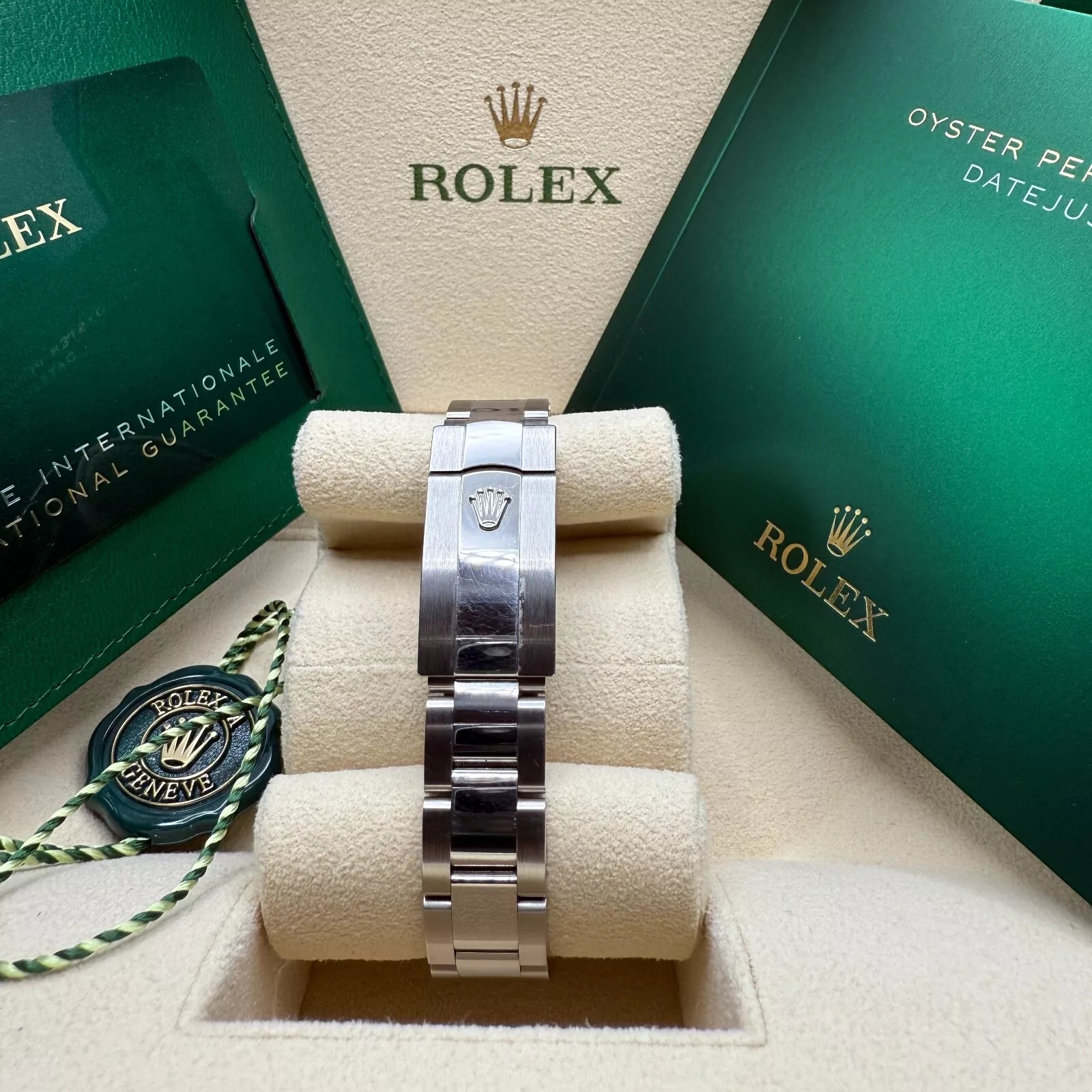 RLX Datejust m278274-0033/0034 Bright Blue Dial 31mm Fluted Bezel Oyster Bracelet