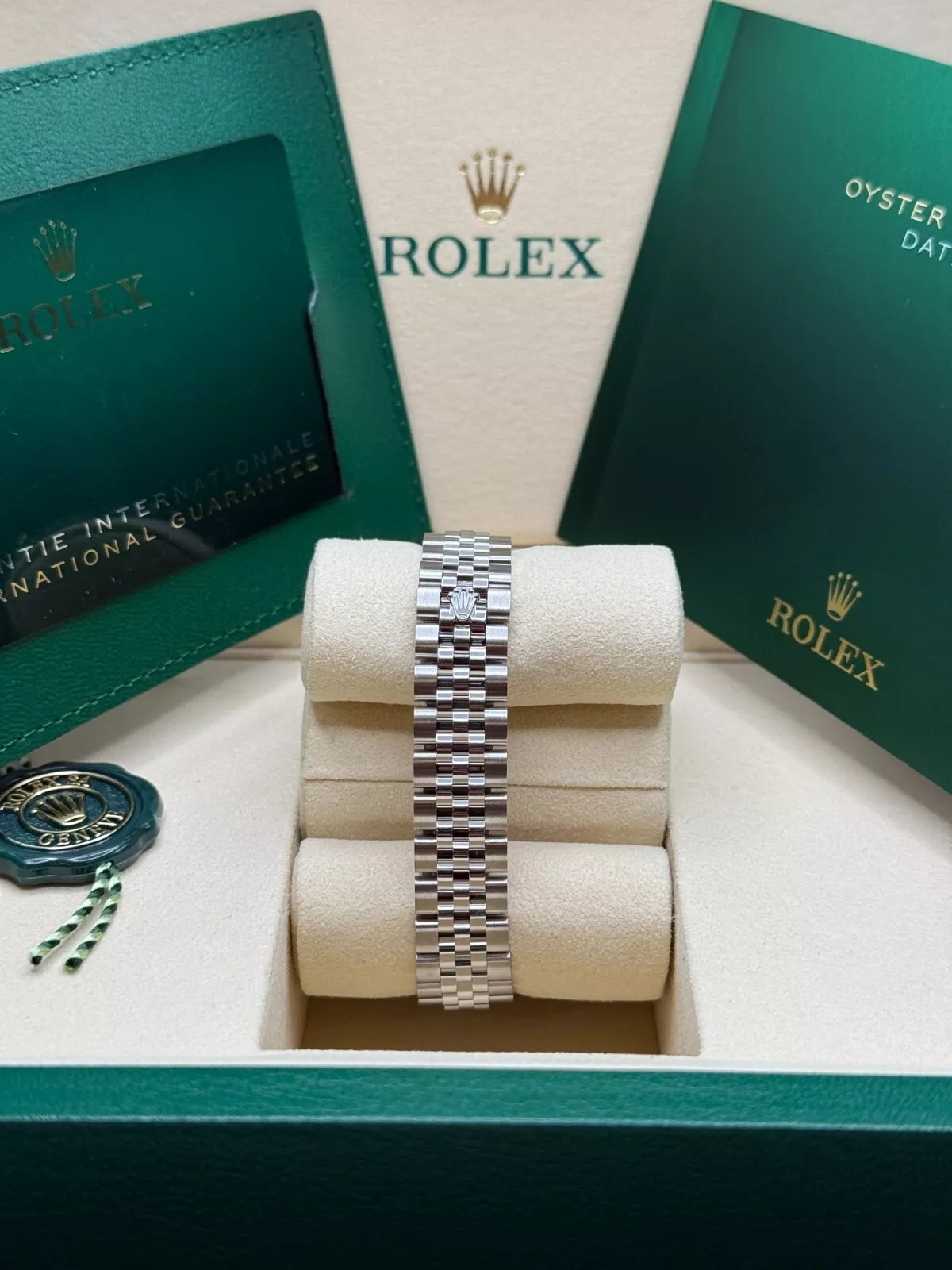 RLX Lady-Datejust 28mm 279174 Pink Roman Dial Oyster Bracelet