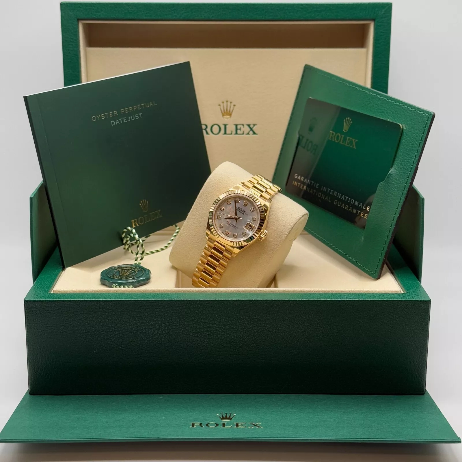 RLX Lady-Datejust 28mm 279178 Mother-of-Pearl Diamonds Dial