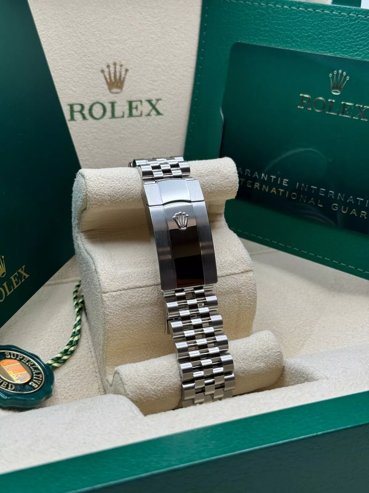 RLX  Datejust 41mm 126334 Slate Roman Jubilee Stainless Steel Mens Watch