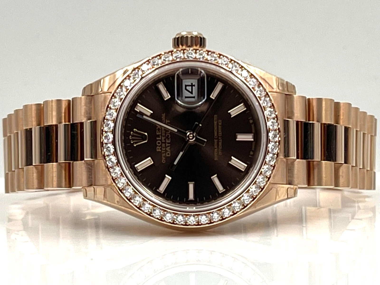 RLX  Lady-Datejust 28mm 279135RBR Chocolate Dial Jubilee Bracelet