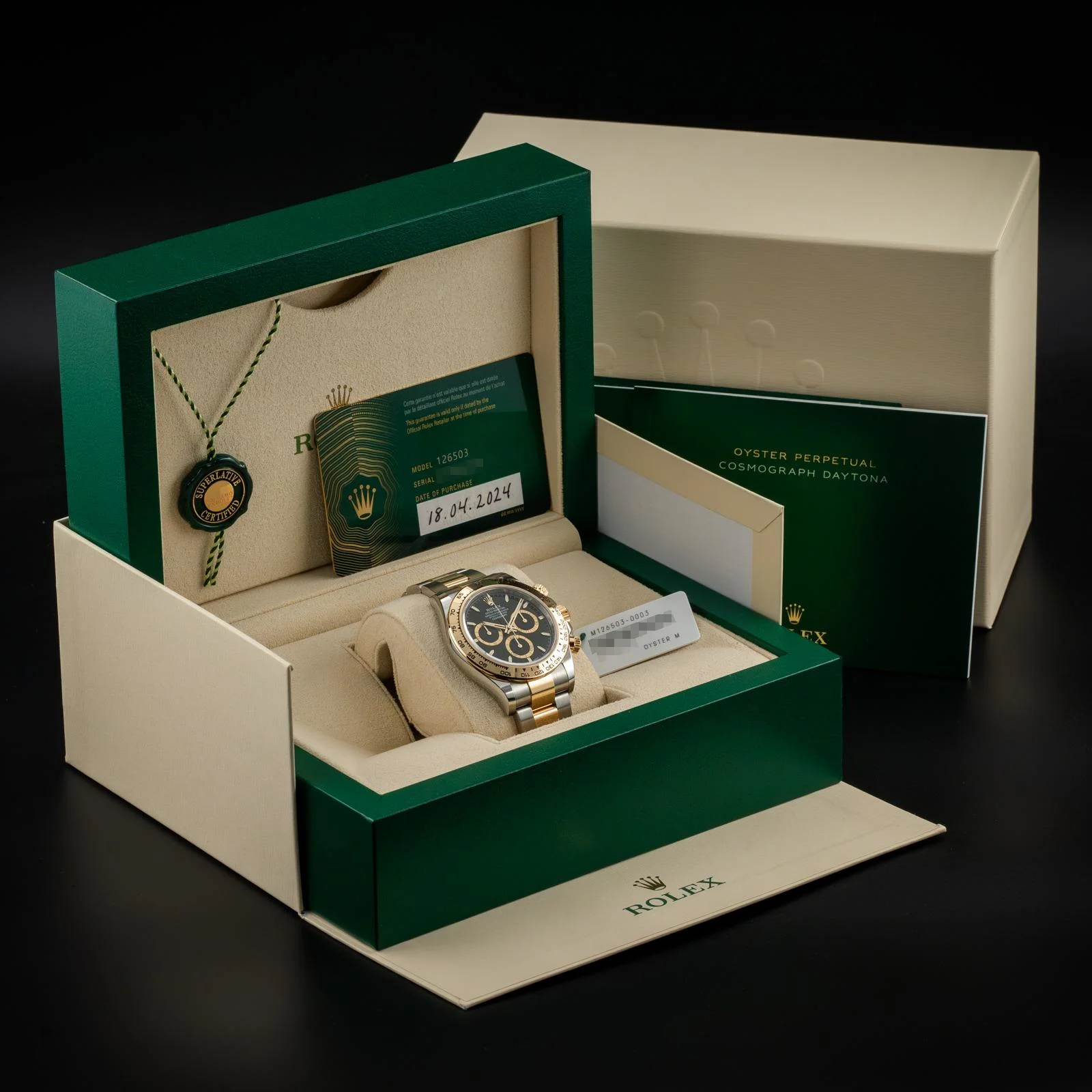 RLX Cosmograph Daytona m126503-0003 40mm