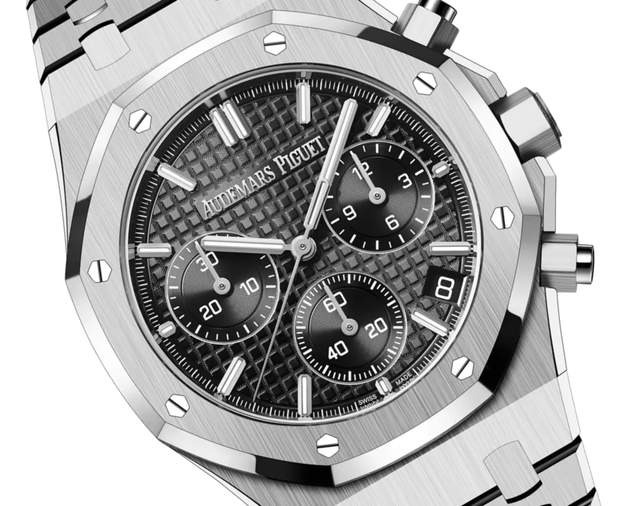 A&P ROYAL OAK Black Dial CHRONOGRAPH 41mm