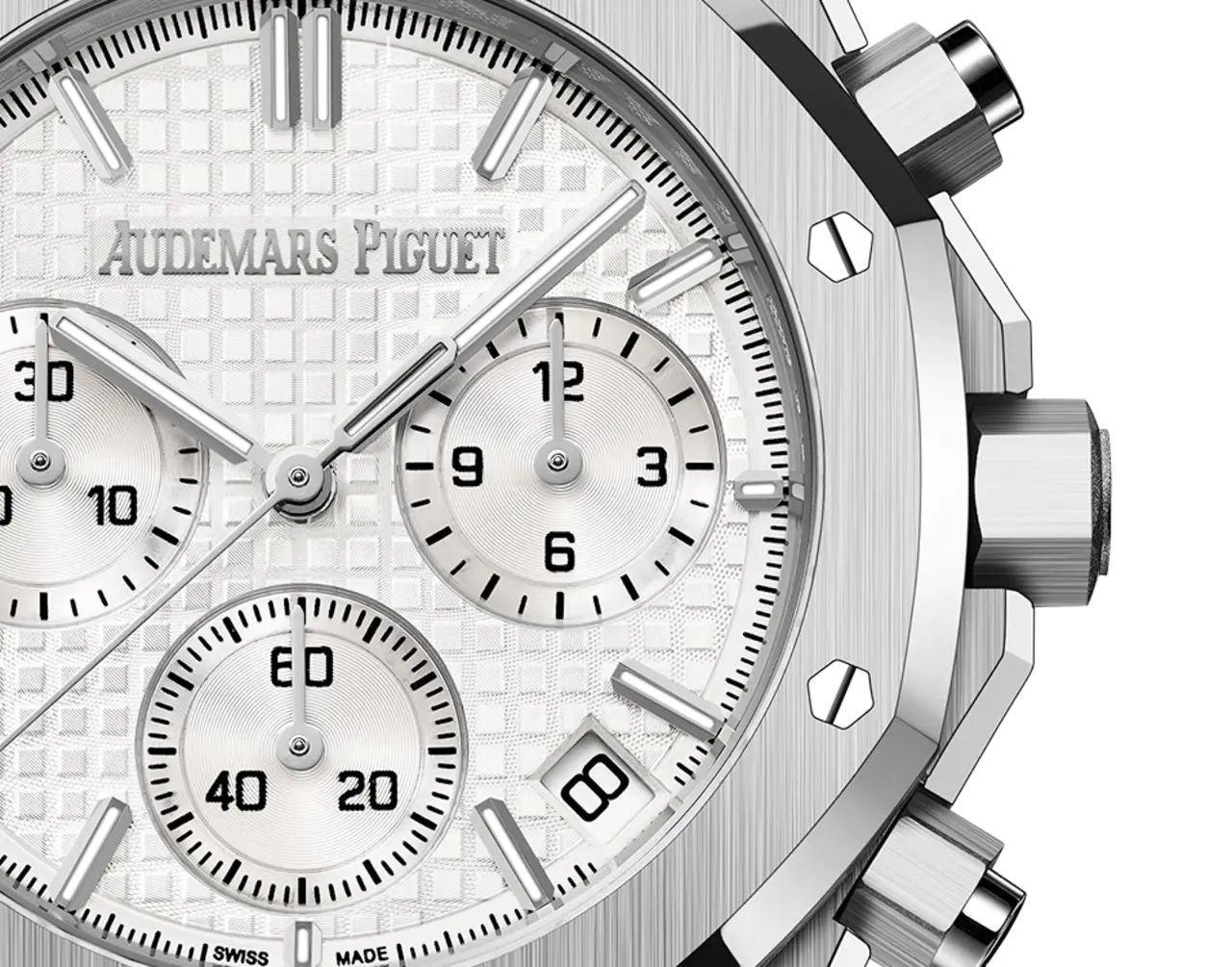A&P ROYAL OAK Silver-Toned Dial CHRONOGRAPH 41mm
