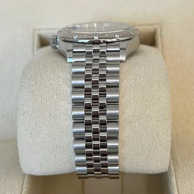 RLX Datejust m278344-0027/0028 Aubergine Diamond Dial 31mm Oyster