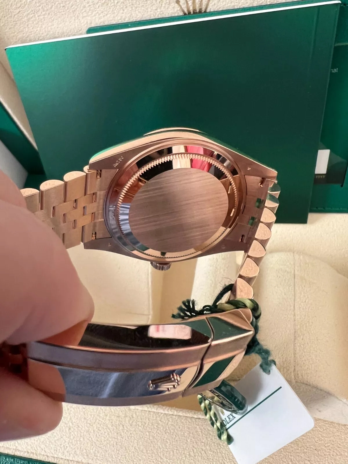 RLX  Sky-Dweller 42mm 336935-0004/0008 Rose Gold Rhodium Dial Oyster