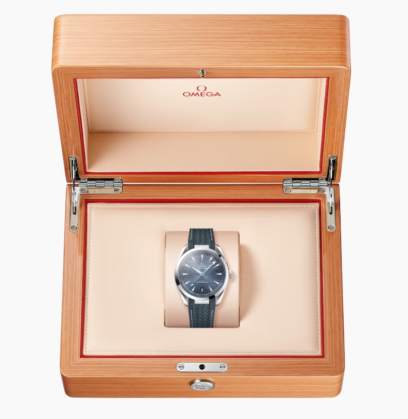 OMEGA Seamaster Aqua Terra 150M Mens Blue Dial 41mm Automatic Co-Axial Watch O22012412103002