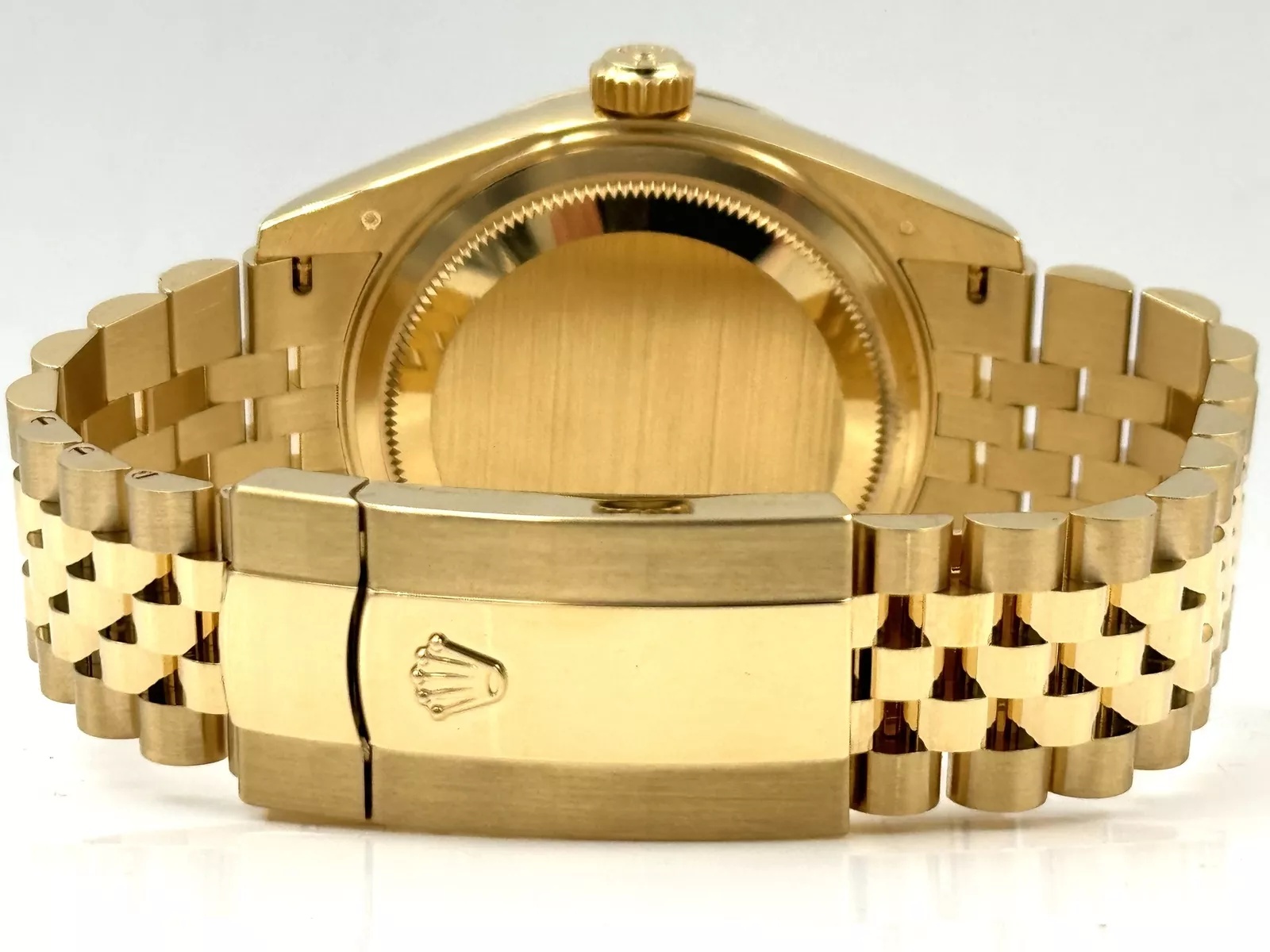 RLX  Sky-Dweller 42mm 336938-0003/0006 Yellow Gold White Dial Jubilee