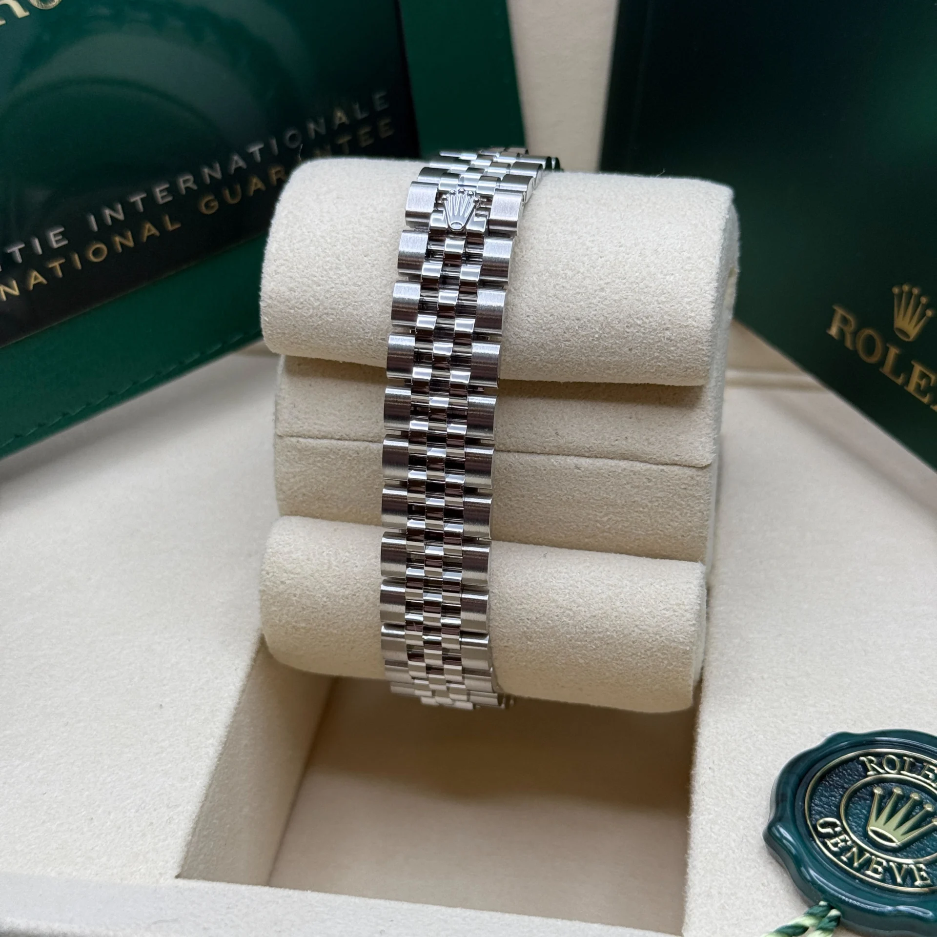 RLX Lady-Datejust 28mm 279174 Dark Grey Diamond Dial Oyster Bracelet
