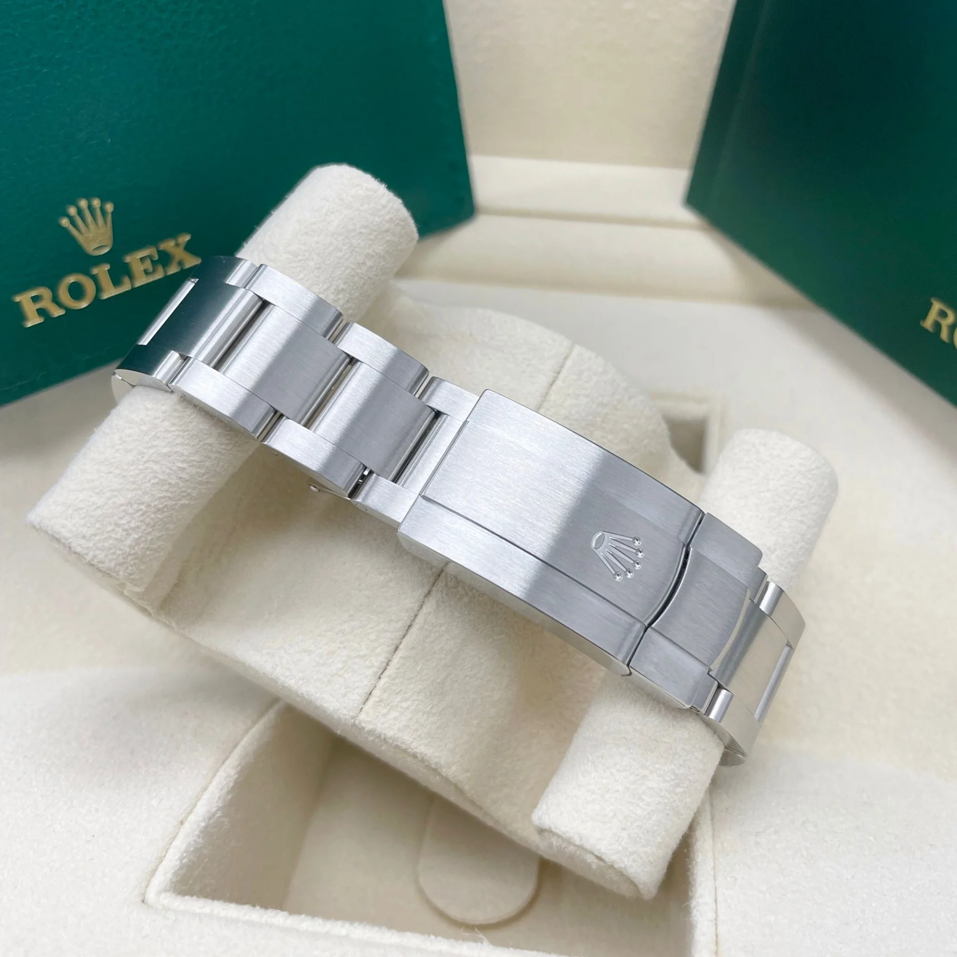 RLX Oyster Perpetual 36mm 126000-0004 Yellow Dial Stainless Steel Oyster Bracelet