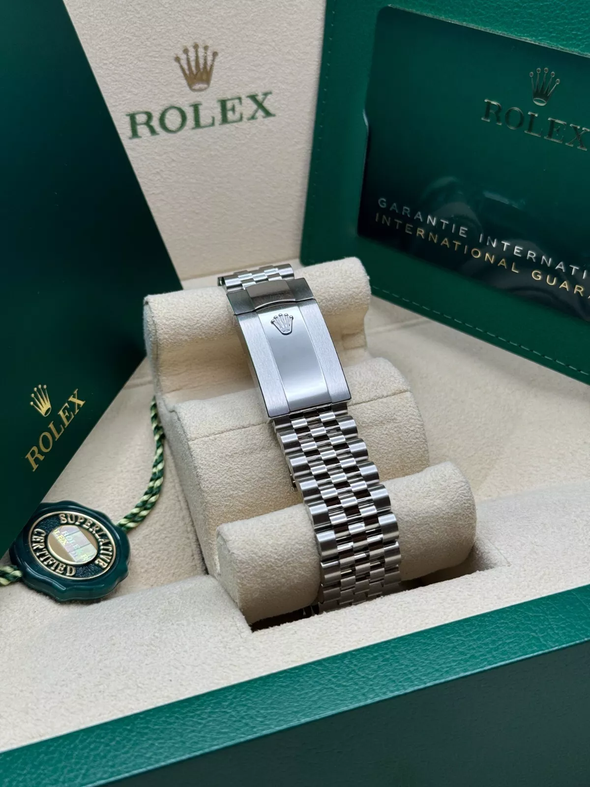 RLX  Datejust 41mm 126334 Slate Roman Jubilee Stainless Steel Mens Watch