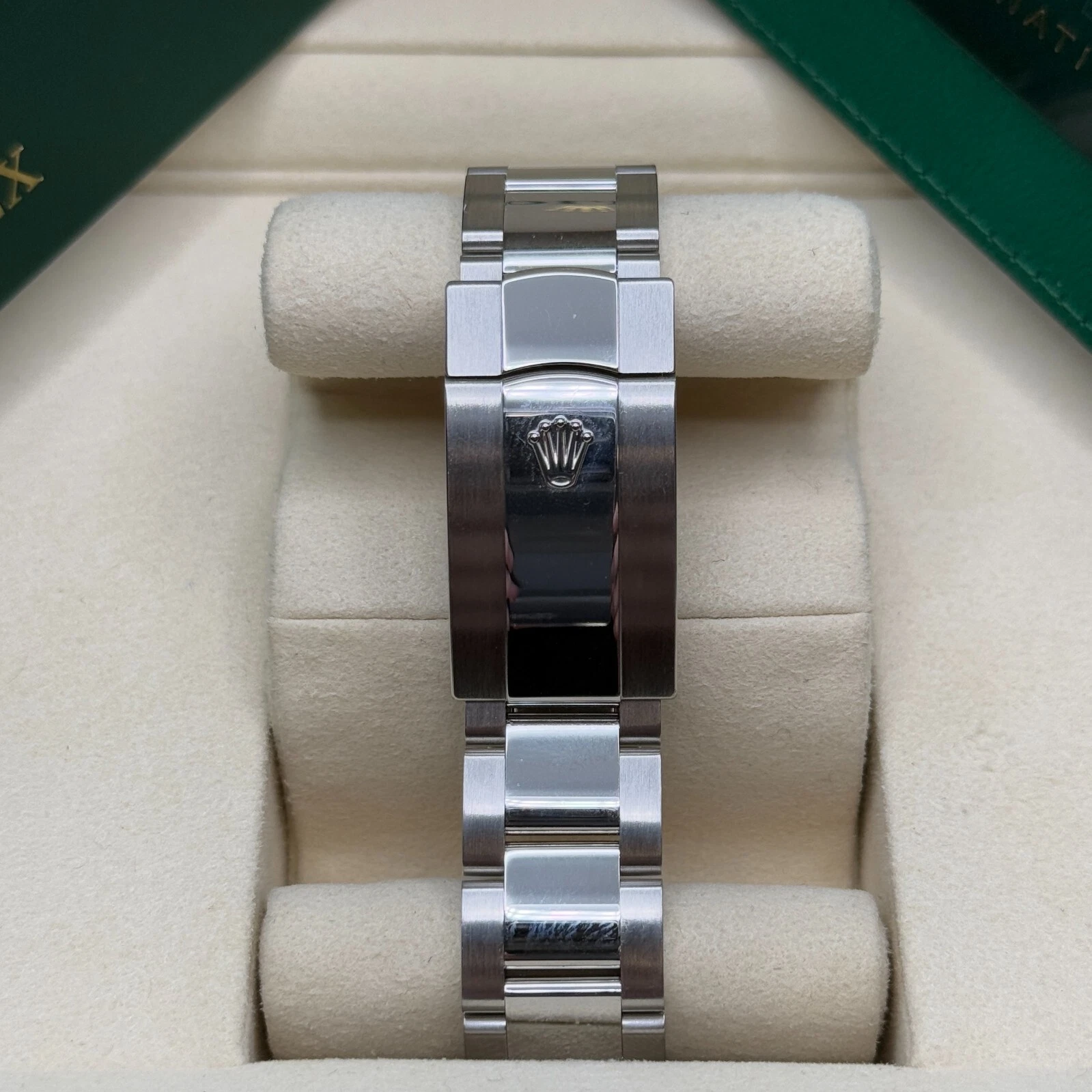 RLX  Datejust 41mm 126300 White Index Oyster Stainless Steel Watch