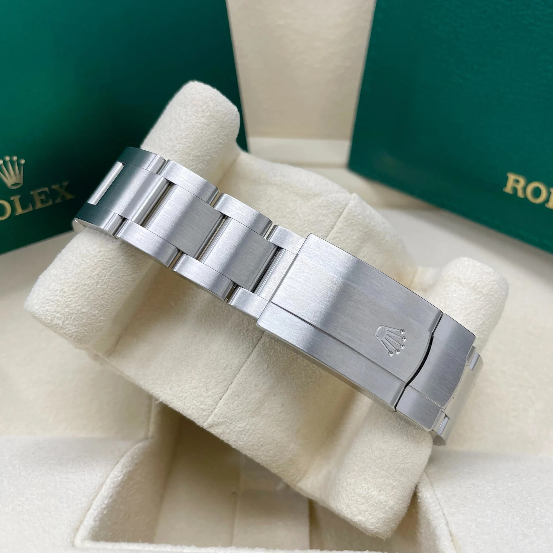 RLX Oyster Perpetual 36mm 126000-0009 Turquoise Celebration Dial Oyster Bracelet