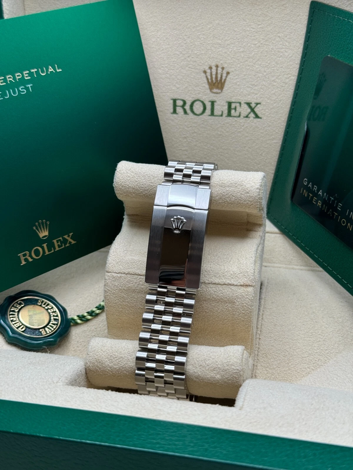 RLX  Datejust 41mm 126334 Slate Roman Jubilee Stainless Steel Mens Watch